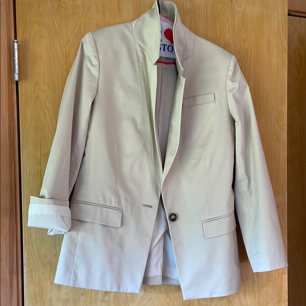 J. Crew Light Tan Willa Blazer